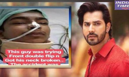 Varun Dhawan helps a dancer by donating Rs. 5 Lakhs /IndiaTime24News